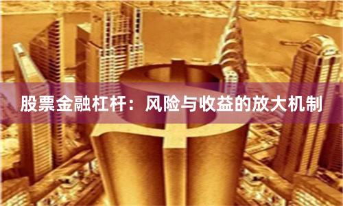 股票金融杠杆：风险与收益的放大机制
